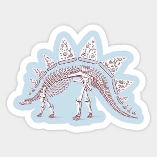 Pizzasaurus Awesome Sticker